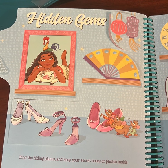 Girl Power Disney Princess Spiral Bound - A personalized journal/activity book! - Picture 7 of 16